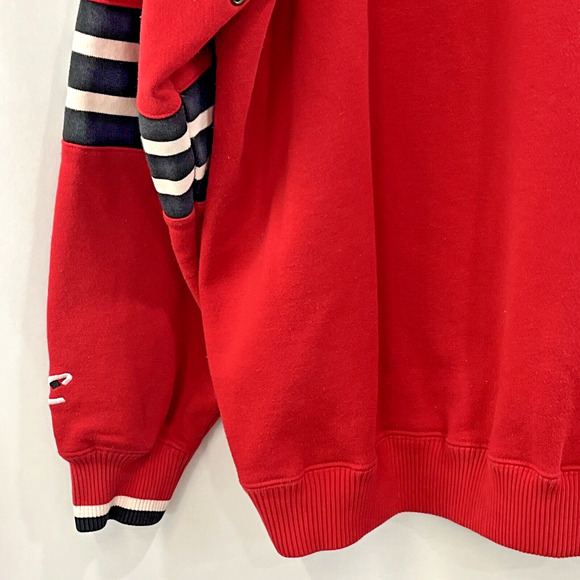 Dale Earnhardt Jr Mens Sweatshirt XXL Red Pullover Nascar Chase Authentics Bud - Picture 10 of 12